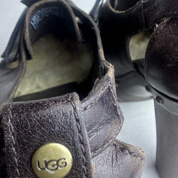 ♦️ MOVING SALE FINAL PRICE UGG Australia Celestina High Heel 90s Platform Clogs - Picture 10 of 12